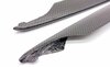 Air Duct Splitter Set (2 pieces) Rear Bumper side intake - Varnished Carbon - 991 Turbo/S