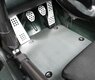 Full Race Track Mat 986 / 996 / 996 Turbo / 996 GT2 / 996 GT3 - Rennline - Silver - Driver Side