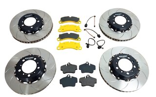 Cayman/ Boxster 981- PCCB to Steel conversion Kit and yellow race pads RSL-29