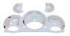 Fonds compteurs blanc 997-2 bte manuelle Km/h