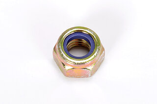 Nut - M8 - Gold Galvanized Coating