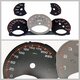 FVD Brombacher Instrument Face Set 997 GT3 / RS - Black / Grey - Manual - MPH - Fahrenheit