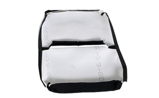 Sitzbezug Perlonvelours schwarz für Recaro Profi SPG XL, Ersatzbezug komplett