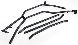 Roll Cage steel 997 GT3 / GT2 - Steel - Bolt In - X-Diagonal + Harness Bar + Side protection