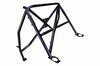 Roll Cage steel 997 GT3 / GT2 - Steel - Bolt In - X-Diagonal + Harness Bar + Side protection