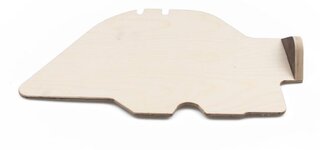 Foot board passenger’s side 911 SWB 65-68