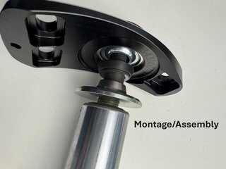 Stützlager FVD 911/914 - 69-89 vorne links , Uniball für Doppelfeder-Fahrwerke