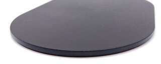 Front Tunnel Hole Block Off - Aluminium Black - 911/912/930 65-89
