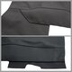Verdeckbezug Cabrio 911 83-85, Komplett 2-teil. schwarz, incl. PVC-Heckscheibe trapezförmig