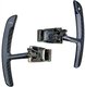 Schaltwippen Satz für PDK-Sport Lenkrad Carbon Schwarz, Finish Hochglanz - 718 / 991.2