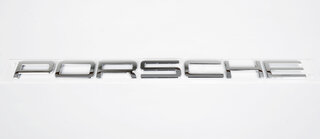 Schriftzug "Porsche" Verchromt