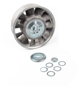Aluminum Fan Housing with Alternator Mount, 250 mm - Porsche 911 2.0 / 912