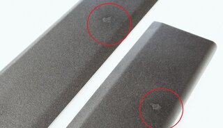 Einstiegsleisten Satz (2 Stk.) - Edelstahl Schwarz - 911/912/930/964/993 65-98