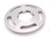 Wheel Spacer rear - 7mm - Hub Centric - Anodized with Bolts - Silver - Sold Individually