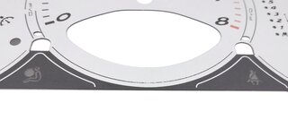 Instrument Face Set 987.1 - 3.2 L / 3.4 L - Silver - Tiptronic - KPH - 300 KPH