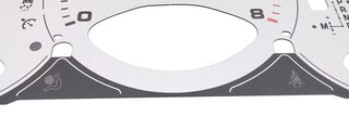 Fonds compteurs argent 997-2 Turbo PDK Km/h