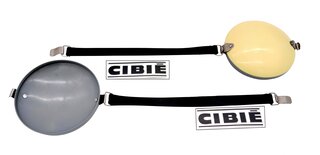 Abdeckkappenset gelb (2 St.) für Cibie Repro Haubenscheinwerfersatz Ø 150mm