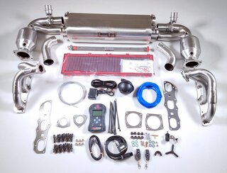 997.2 Turbo Level 2 (620PS/597TQ)Sound-switch Exhaust ( TUV version) 200 cell sport catalytic