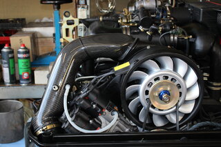 Heater Blower Bypass Tube 964 / 993 - Carbon