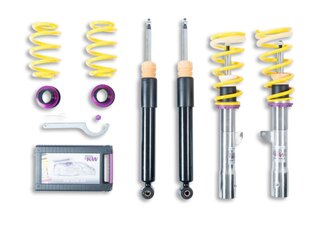KW Coilover Suspension Kit 964 C4 3,6L 1991-  - Variant 1 - INOX