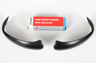 TechArt Side Mirror Trim Set 987 / 997 - Matte Black