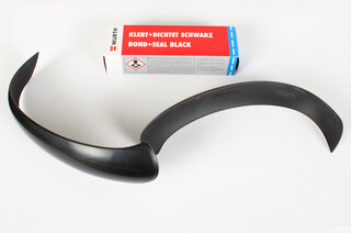 TechArt Side Mirror Trim Set 987 / 997 - Matte Black