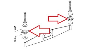 Engine / Transmission Mount - 911/ 930 / 959  1965-89