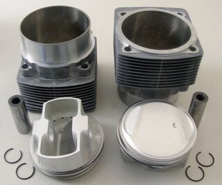 Cylindrée Mahle Ø98 mm pour injection KJ  3.0->3.2 (Max & Moritz) 10,3:1 axe 22mm