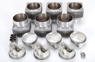 Mahle 3.2 Liter RSR Piston & Cylinder Set 911 3.0 L CIS - 98 mm - Big Bore - 10.3:1