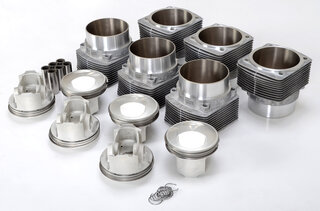 Mahle 3.2 Liter RSR Piston & Cylinder Set 911 3.0 L CIS - 98 mm - Big Bore - 10.3:1