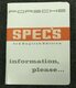 Tech Spec. Book 356 50-65 English language