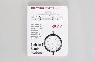 Tech Spec. Book  C 2/4 RS Turbo 3.6 - English Language
