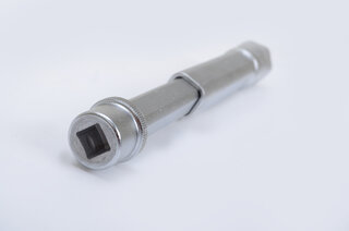 Zündkerzenschlüssel 3/8" mit Gummihalterung, Schlüsselweite 20,8mm (13/16"), Länge 197,5mm