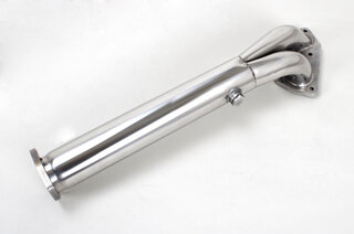 Katalysator -Leerrohr  Mod. 911 78-89 (Edelstahl) - Innendurchmesser 62,5 mm