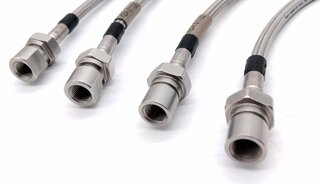 Bremsleitungs Satz Edelstahl 993, Nur für 1994 "ABE - Eintragungsfrei"