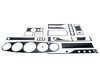 Habillage tableau de bord kevlar look 964/993 89-98