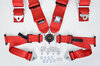 Schroth : Harnais D 4 pts Profi 2 ASM 76/50mm rouge FIA (fix.par  mousquetons) avec flexibelt