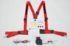 Schroth 3 point harneais ASM autocontrol 2 rouge droit