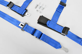 Schroth 3 Punkt Gurt  Rally 3 ASM rechts blau