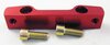 Brake Adapter 930 - for 993 / 965 Turbo Big Red Caliper - Aluminum - Red Anodized