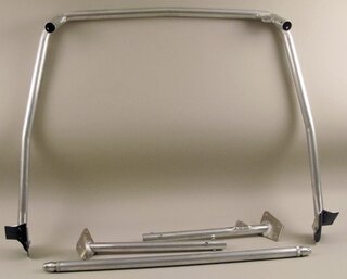 Heigo Roll Bar 993 Coupe - With Sunroof - Aluminum - Weld In - Mounting Plates Included