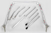 Heigo Roll Bar 993 Coupe - With Sunroof - Aluminum - Clubsport - Bolt-In - X Diagonal + Tunnel