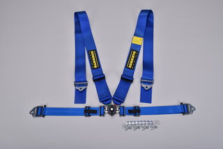 Schroth Harnais D 4 pts Profi 2 ASM 76/50mm FIA bleu, avec flexibelt