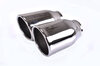 Dual Outlet Sport Tips 986 Boxster 2.5 L / 2.7 L  1997-2002 - Stainless Steel - Weld On