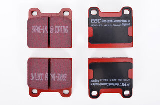 Club Sport Bremsbelag-Satz " EBC Redstuff "