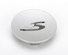 Center Cap - Gloss Silver with 4S Logo in Black