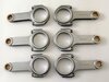 Jeu de bielles Carillo RSR 3,8 (6 pces) axe piston Ø23mm  en bas 21,9mm/en haut 19,5mm