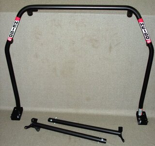 Heigo Roll Bar 996.1 and 996.2 Coupe - Steel - With Sunroof - Weld-In