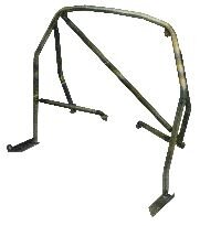 Heigo Roll Bar 996.1 and 996.2 Coupe - Aluminum - Without Sunroof - Bolt In - Diagonal + Tunnel