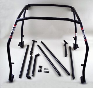 Heigo Roll Cage 964 - Steel - Sunroof - Weld-In - Door + Dash + Diagonal + Tunnel